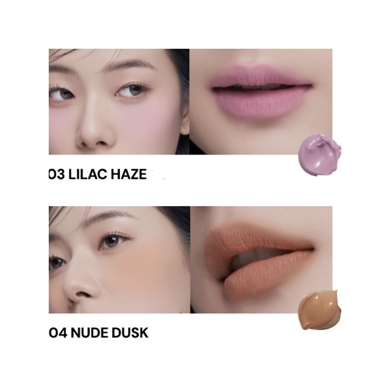 OIAD Silver Pulse Moussecream Lip&cheek 7.5g, Color:ROSY CHOCO
