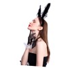TOVINANNA 3pcs Rabbit Ears Lace Ear Hair Decor Party Headwear