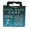 Drennan Hooks to Nylon Wide Gape Carp Barbless