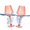 Floating Wine Glasses for Pool (18 Oz | Set of