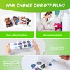 Aoder DTF Transfer Film A4 (8.3" x 11.7") 50 Sheets,