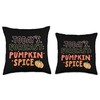 Pumpkin Spice Seasonal Throw Pillow