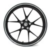 Wheel Rim Sticker Stripes, Width 7 mm, Matt/Gloss Carbon with
