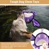Duuclume Plush Dog Chew Toy for Aggressive Chewers with Crinkle