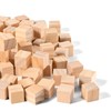 Wooden Cubes, 1/2 inch Natural Wood Blocks, 300PCS Unfinished Small