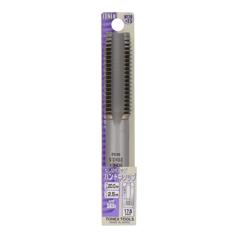 Sankyo Corporation TONEX Hand Tap, Screw Diameter 0.8 x Pitch,