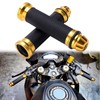 Universal Pair of 7/8" 22mm Rubber Handlebar Hand Grip Bar