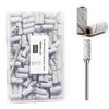 ERUIKA 100pcs Nail Drill Bits Small Sanding Bands with Upgrade