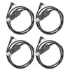 (4PCS) UV-5R USB Charger Cable UV-5R USB Charging Cable (2.5mm)