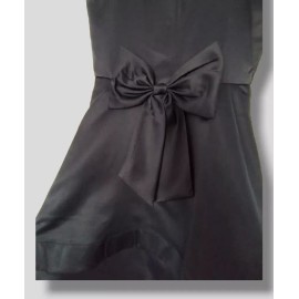 Rare Editions NEW RARE EDITIONS Navy Blue Formal Satin Sleeveless Girls Dress Size 16