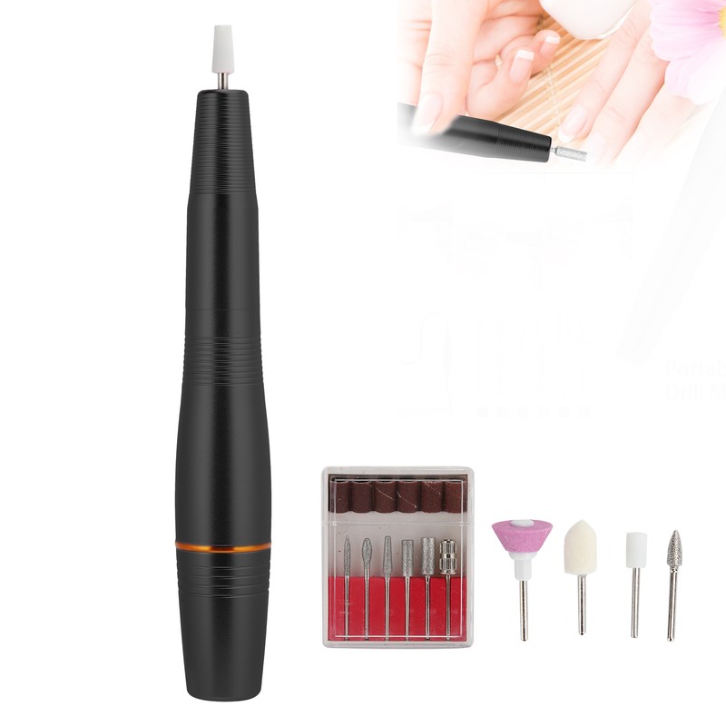 USB Portable Nail Drill Machine Electric Nail Gel Removal Nail