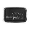 Black Eyelash Stamps Tool, False Eyelashes Silicone, L+R Double Sided