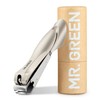 MR.GREEN Nail Clippers Stainless Steel Anti Splash Fingernail Cutter Manicure