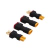 OliRC 4pcs XT30 XT-30 to T-Plug Deans Style Male Female