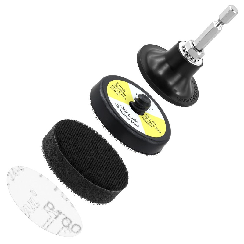 QWORK® 270 Pack 2 Inch Variety Sanding Discs Kit for