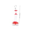 Kisangel 2pcs Hummingbird Feeder Design for Outdoor Garden and Clean