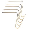 Alvinlite Fireplace Holders Christmas Stocking Holder Metal Hanging Hook for
