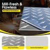 Diamond Plate Aluminum Sheet 0.045" 3003-H22 with Gloves/Rivets for RV