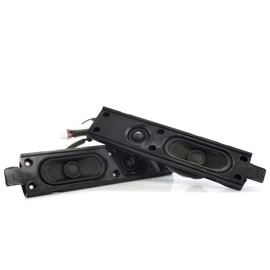 Tweeter & Full Range 2-Way Speaker Module L/R [Set of 2] & Network Full Set, Perfect for Sound Bar DIY 4Ω [Speaker DIY Audio]