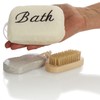 com-four® 6-Piece Bath Brush Set for Men and Women -
