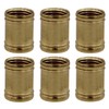 Creative Hobbies Brass Coupling 1/2 Inch Long 1/8 IP for
