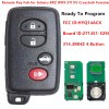Unbranded For Subaru Brz Wrx Sti Forester Smart Remote Key