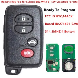 Unbranded For Subaru Brz Wrx Sti Forester Smart Remote Key Fob HYQ14ACX 271451-5290 GNE