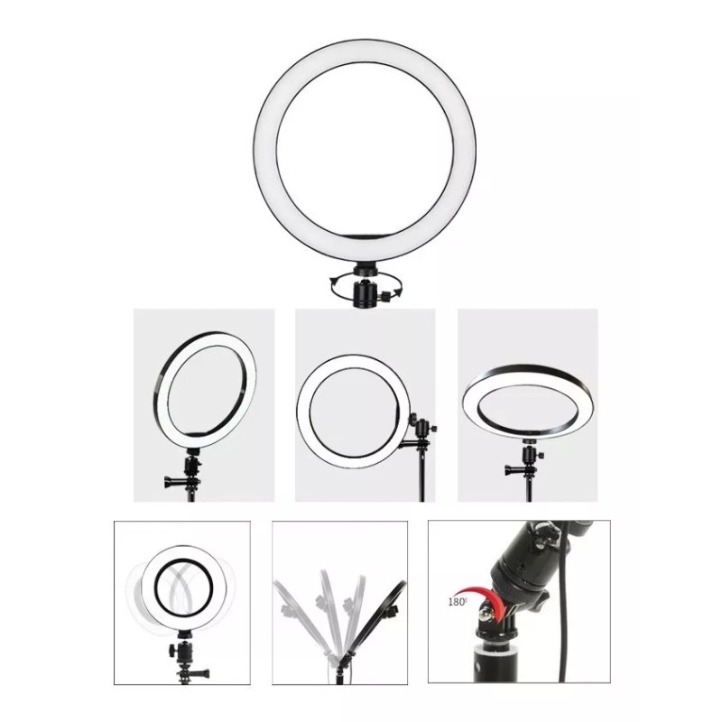 OEM Aro De Luz Led 12 Pulgadas Pro Con Soporte