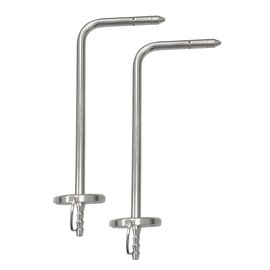 SUONE ASP2 Static Pressure Probes Compatible with Fieldpiece Manometers AMIN2,ADMN2,SDMN5 for HVAC Technician Testing (2 Pack)