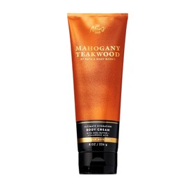 Bath And Body Works Crema Corporal Ácido Hialurónico Hombres Onzas Madera Teca Caoba
