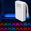 LumiLux Toilet Light with Motion Detection Sensor - 16-Color LED