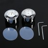 Qiilu Motorcycle Clock, 7/8" 1" Motorcycle Clock Handlebar Motorcycle Handlebar