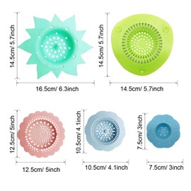 Allazone 35 PCS Acrylic Pouring Strainers Set, 11 PCS Plastic Silicone Paint Pouring Strainers Painting Tools Kits Drawing Sets for DIY Paint