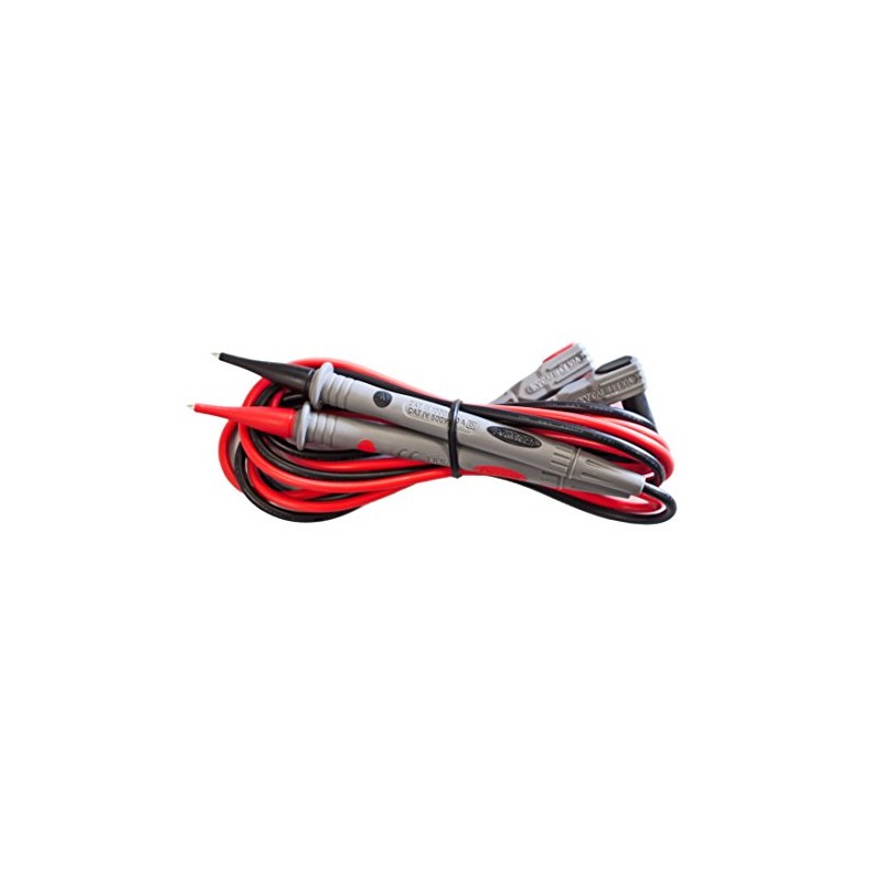 Peak Tech 1 Pair Flexible Multimeter Test Leads 120cm, Safety