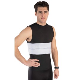 NYOrtho Rib Brace - Plush Chest Brace For Men - Fits 30"- 75" - Rib Injury - Cracked, Fractured or Dislocated Ribs - Rib Protector - Rib Cage - Rib Belt - Rib Wrap - Rib Compression - Made in USA
