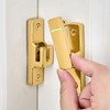 INIRET Gold 90/180 Degree Flip Latch - Heavy-Duty Lock Bolt