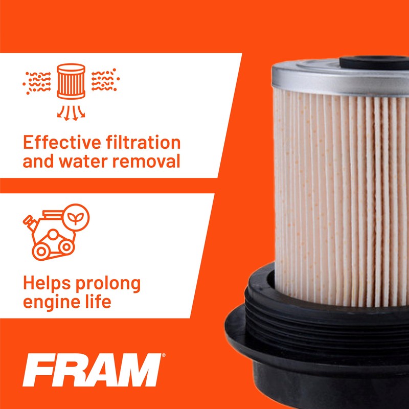 FRAM PS8239 Fuel and Water Snap-lock Separator