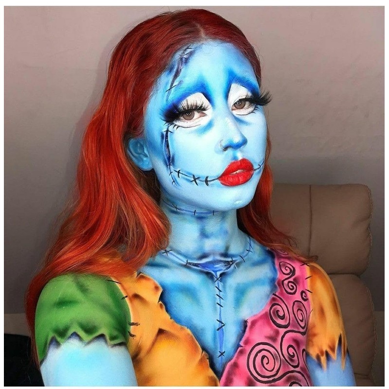 Honlley Halloween Sally & Corpse Bride Makeup Kit - Light