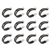 NICECNC 12PCS 1.75 inch UTV ATV Connector Windshield Clamp Compatible