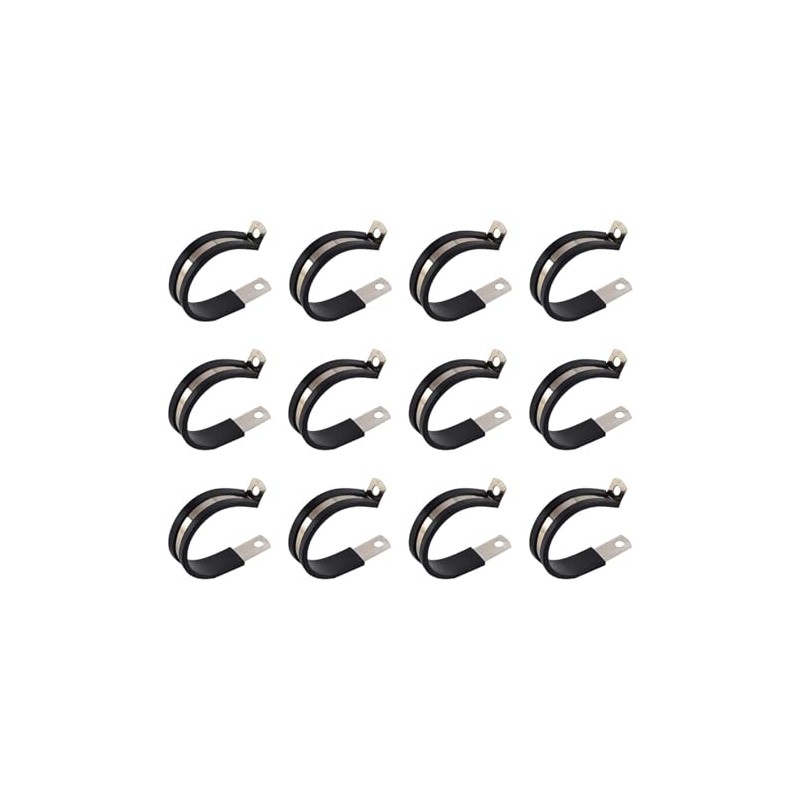 NICECNC 12PCS 1.75 inch UTV ATV Connector Windshield Clamp Compatible