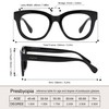KSSESSE 4 Pack Reading Glasses for Women Men Blue Light