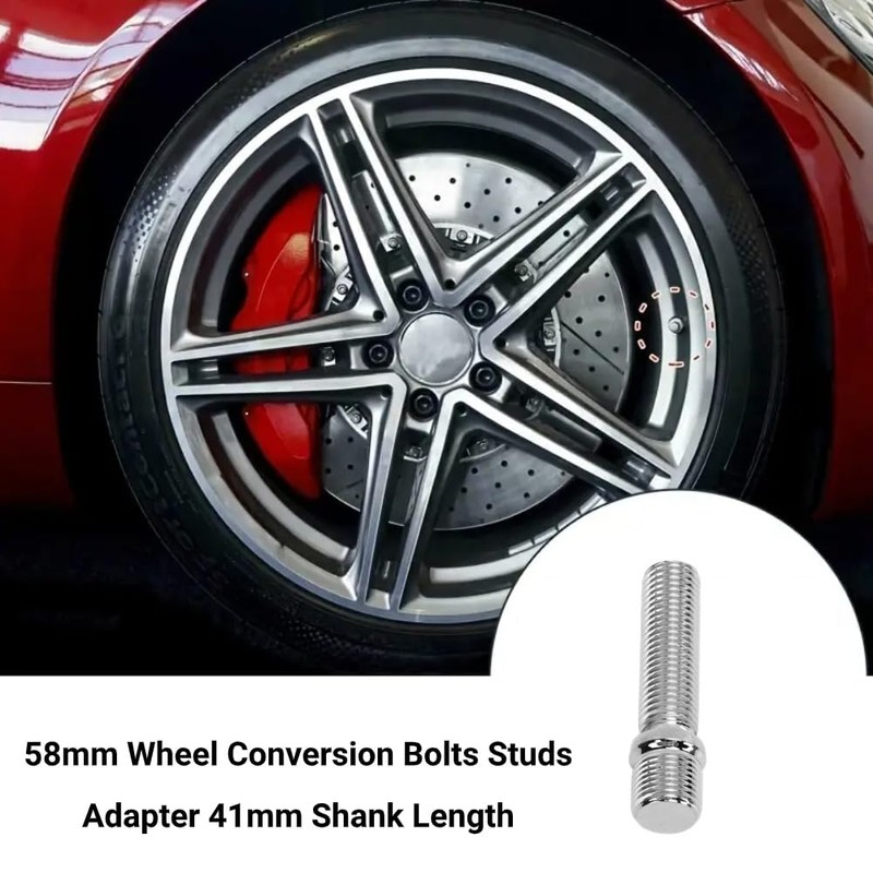 KIMISS Wheel Stud Kit, 20 Pcs Extended Wheel Stud 58mm