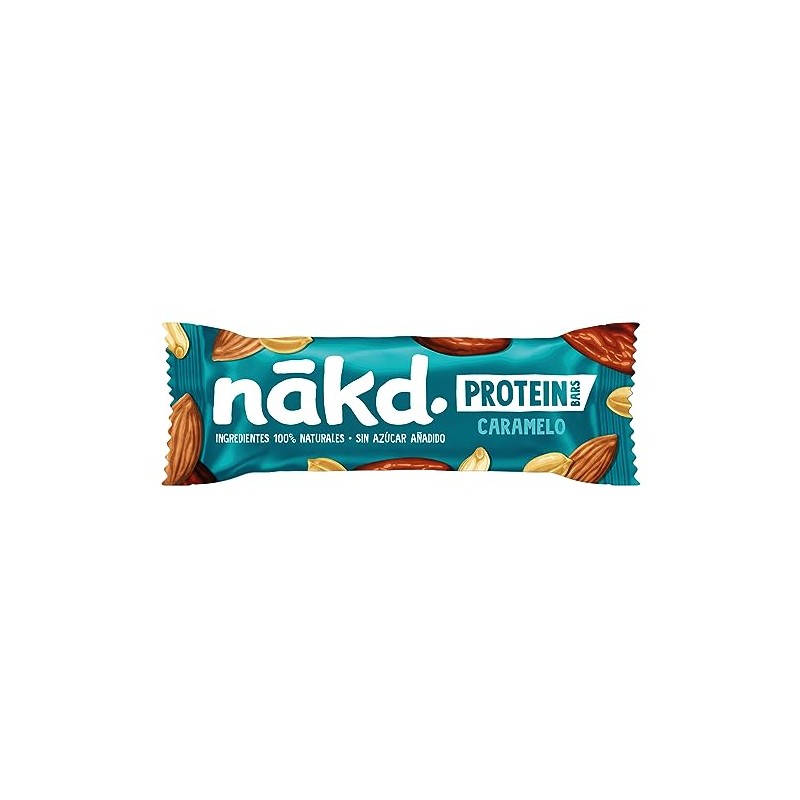 Nākd. Protein Caramelo | Barritas Raw | 3 x 45g