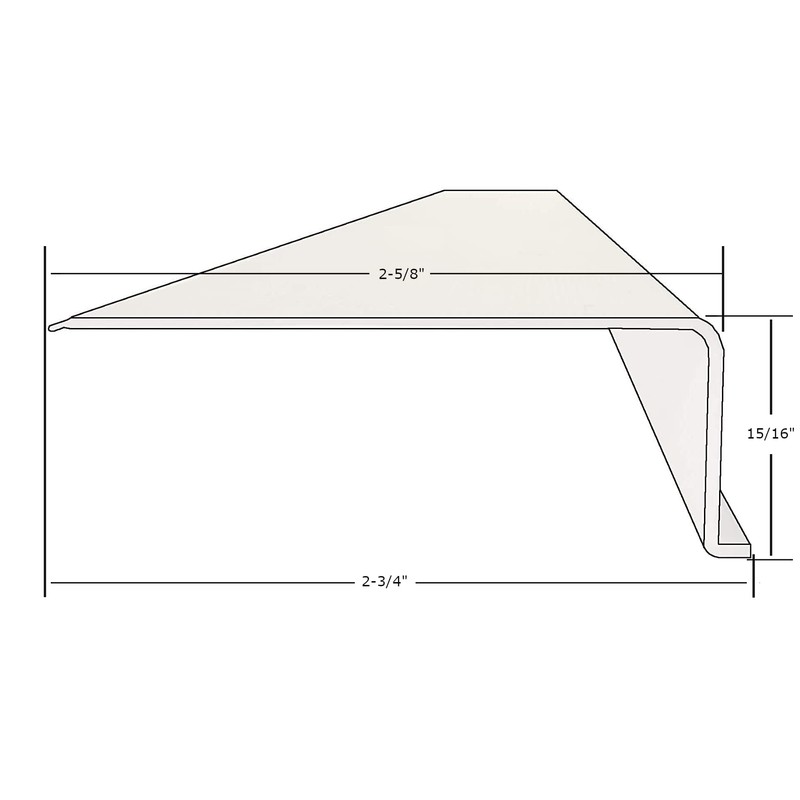 ilumina lighting Ribbed Under Cabinet Acrylic Replacement Lens L-Shape Width