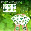 winthrop 100 Pcs Shamrock Temporary Tattoos for Kids, Safety Waterproof