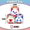 LvYiLinggg 6 Sided 25mm Clear Large Dice for Party, KTV,