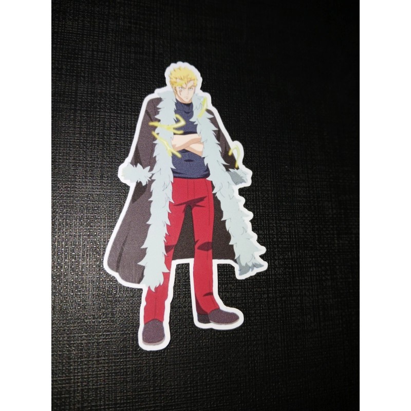 Laxus Dreyar from Fairy Tail Glossy Sticker Anime Waterproof!