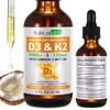 Vitamin D3 K2 Liquid Supplement 60ml | 2-in-1 Supplement |