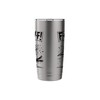 Black Crow, F-Caw-F Funny Black Bird Stainless Steel Insulated Tumbler