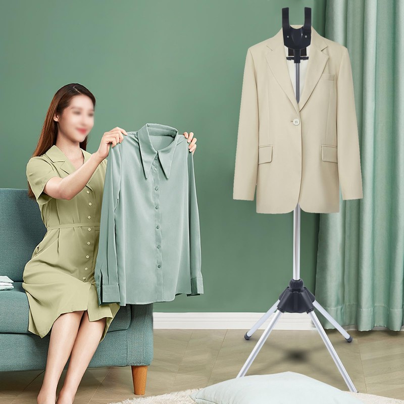 DYRABREST Steamer Hanger Stand Garment Hanger for Steaming Clothes Rotatable